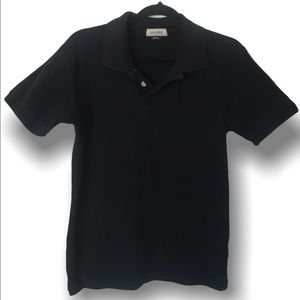 Anchor blue Black Polo shirt